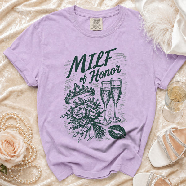 MILF of Honor T-Shirt in Orchid