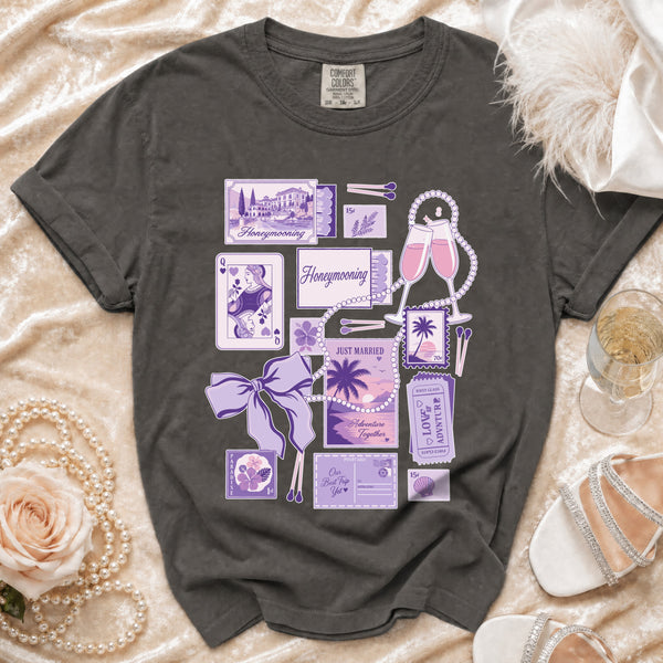 Honeymoon Dreams T-shirt in Pepper