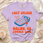 Last Splash Sarah's Bach Malibu GA Summer 2026 t-shirt.