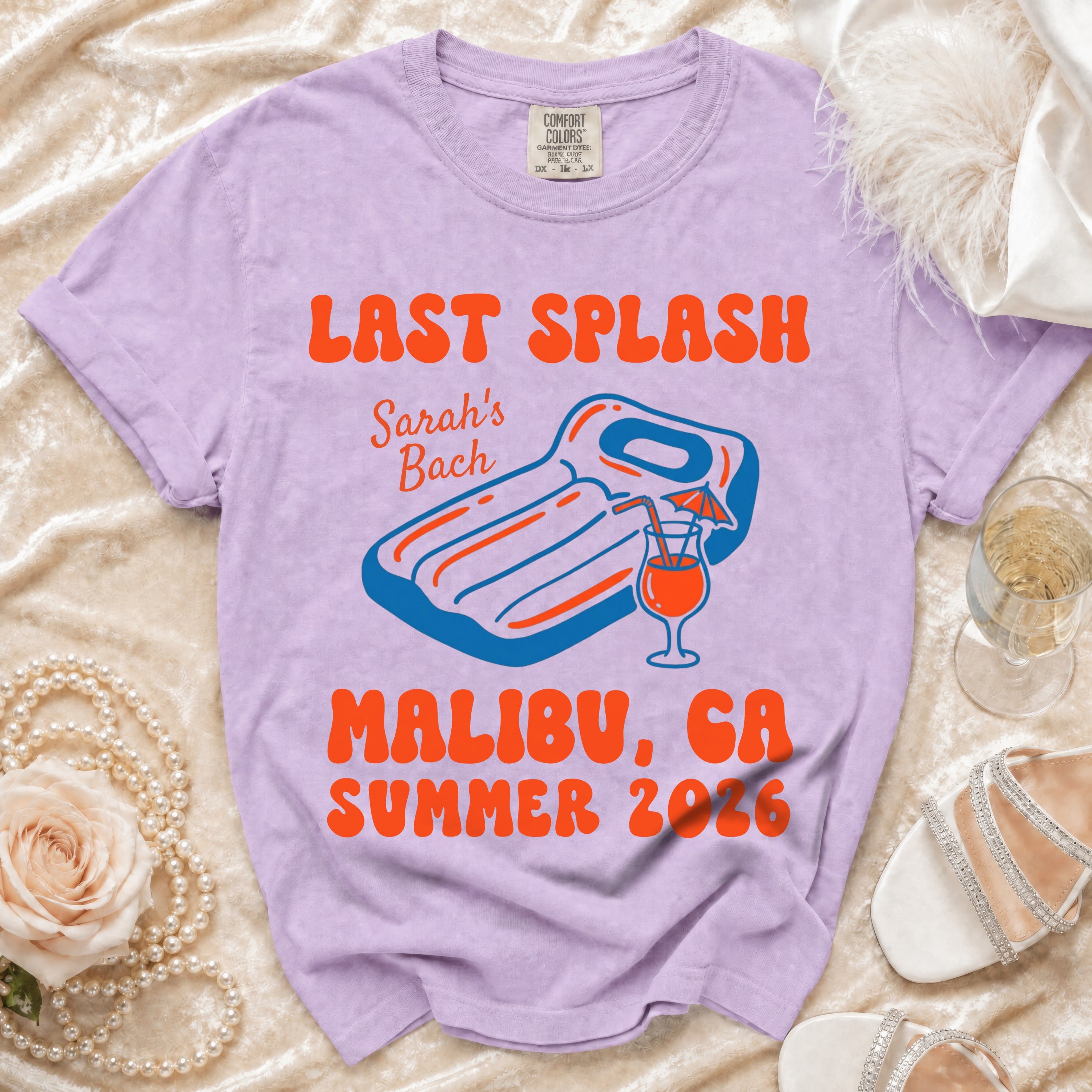 Last Splash Sarah's Bach Malibu GA Summer 2026 t-shirt.