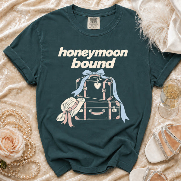 Honeymoon Bound T-Shirt in Blue Spruce