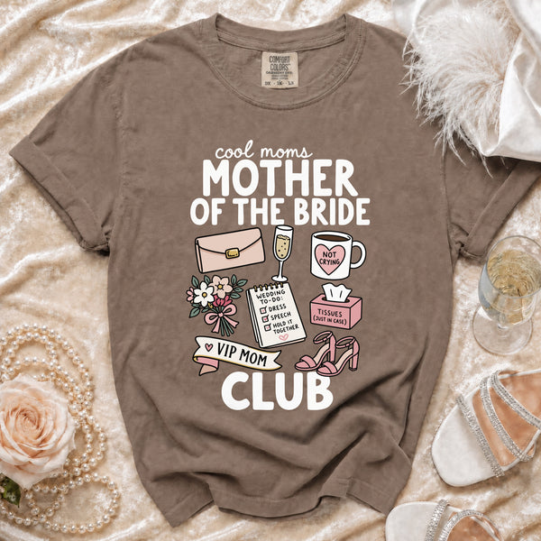Mother of the Bride T-shirt in Espresso