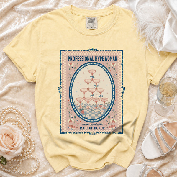 Hype Woman T-Shirt in Butter