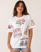 Spain Bride Doodles T-shirt