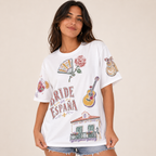 Spain Bride Doodles T-shirt