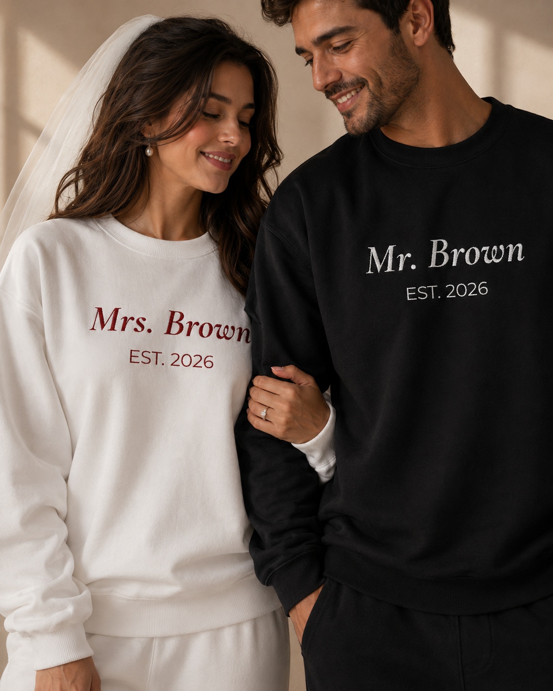 Marron Mrs Est Sweatshirt