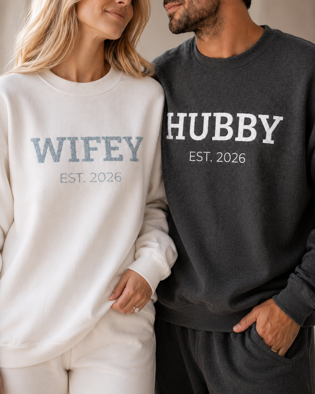 Grey Hubby Est Sweatshirt