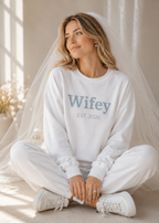 Grey Wifey Est Sweatshirt