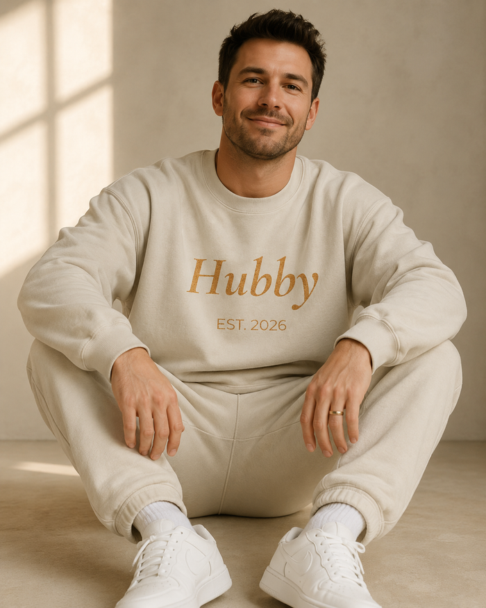 Hubby Est Sweatshirt