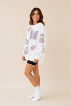 NY Bride Doodles Sweatshirt