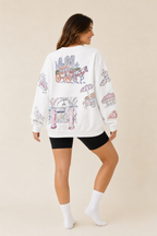 NY Bride Doodles Sweatshirt