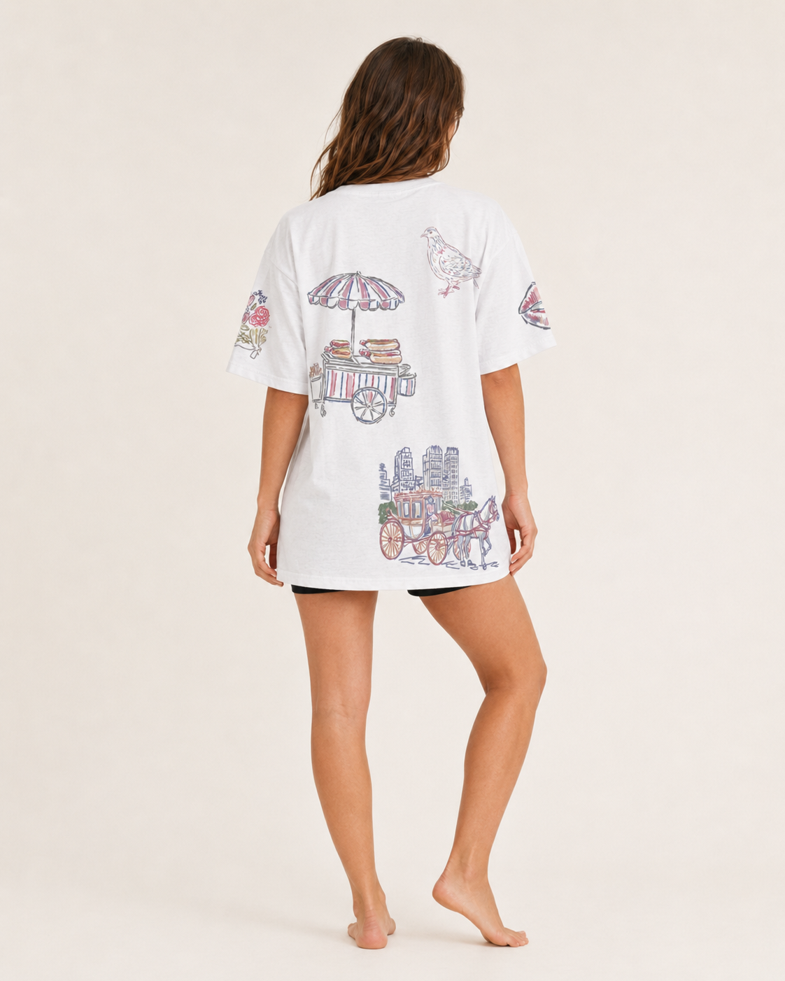 NY Bride Doodles T-shirt