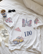 NY Bride Doodles T-shirt
