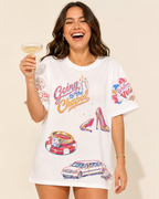 Las Vegas Bride Doodles T-shirt
