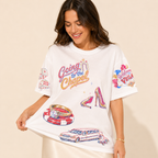 Las Vegas Bride Doodles T-shirt