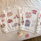 Las Vegas Bride Doodles Sweatshirt