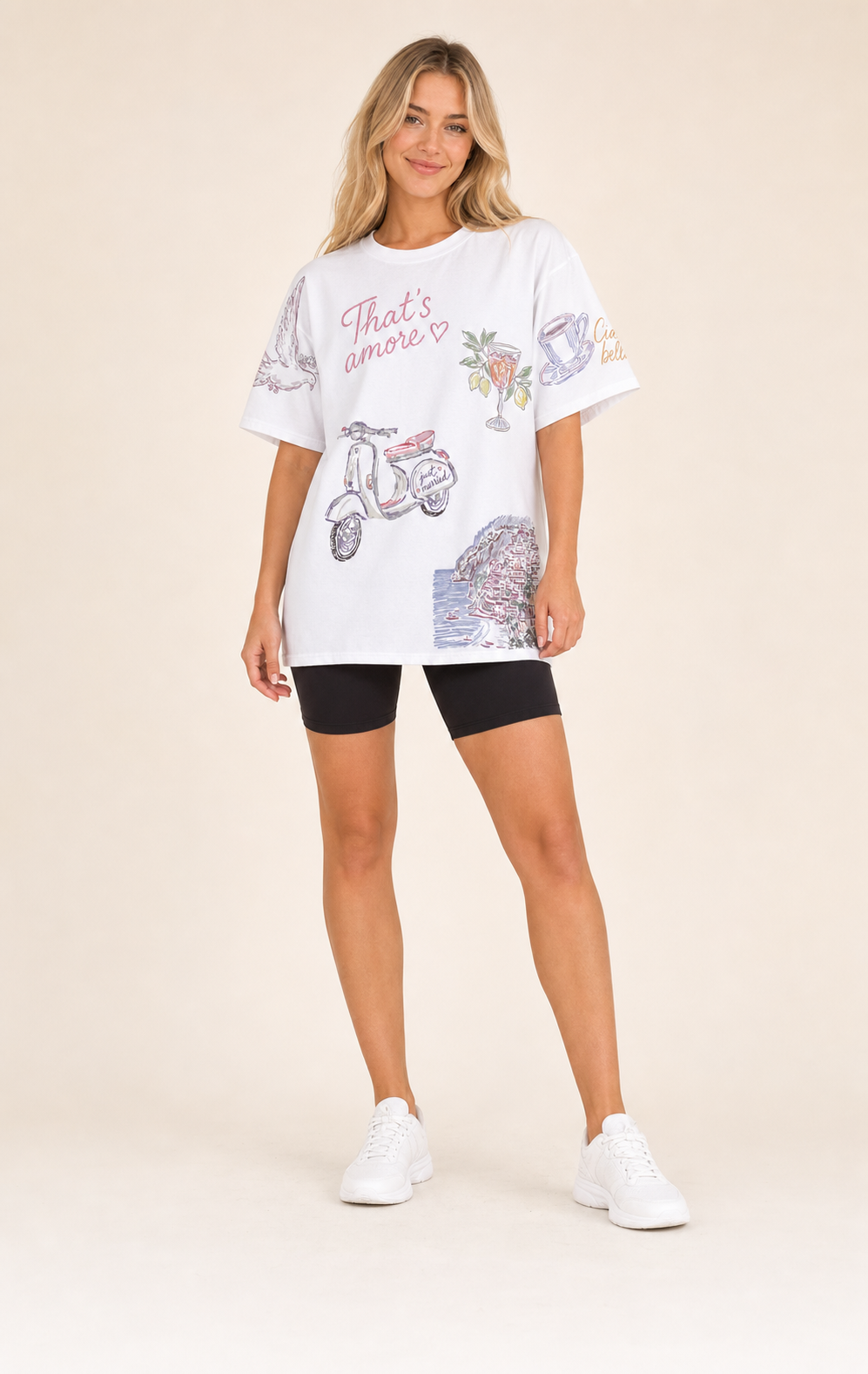 Italy Bride Doodles T-shirt