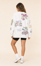 Italy Bride Doodles Sweatshirt