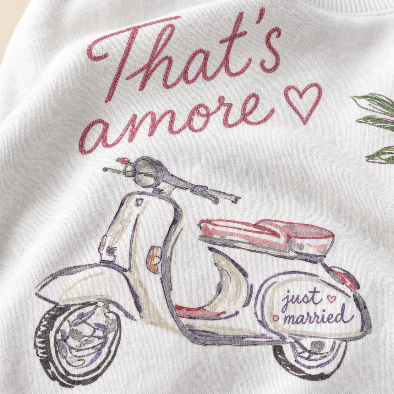 Italy Bride Doodles Sweatshirt