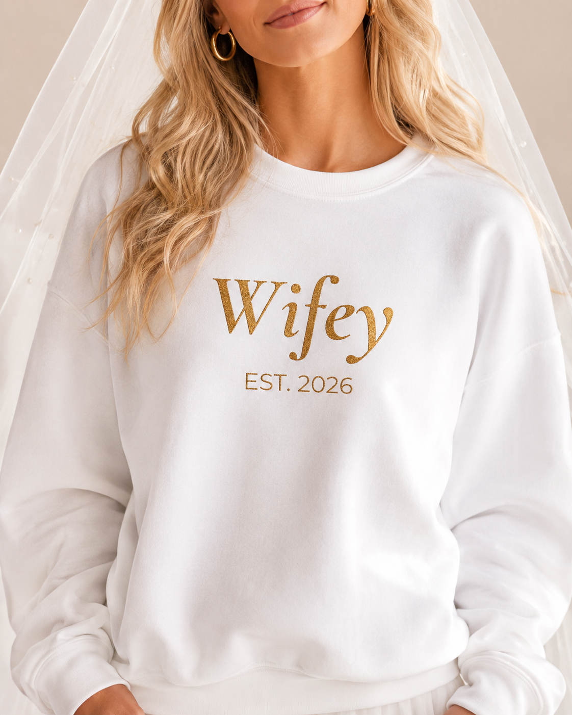 Wifey Est Sweatshirt