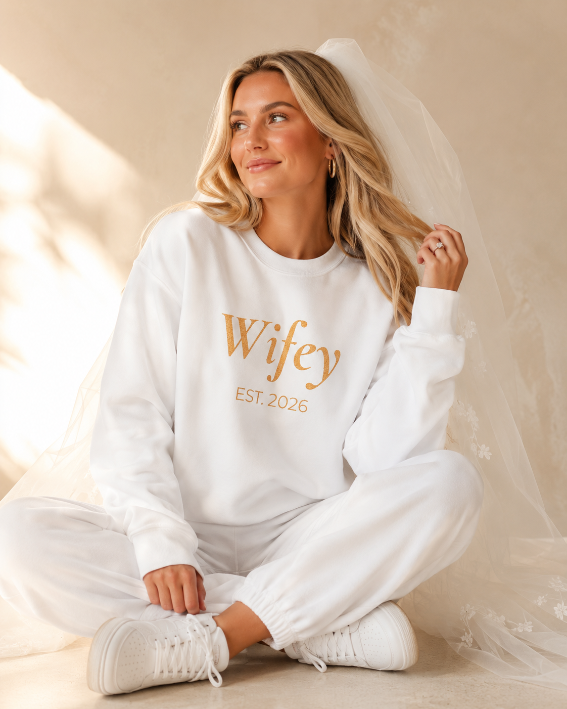 Wifey Est Sweatshirt