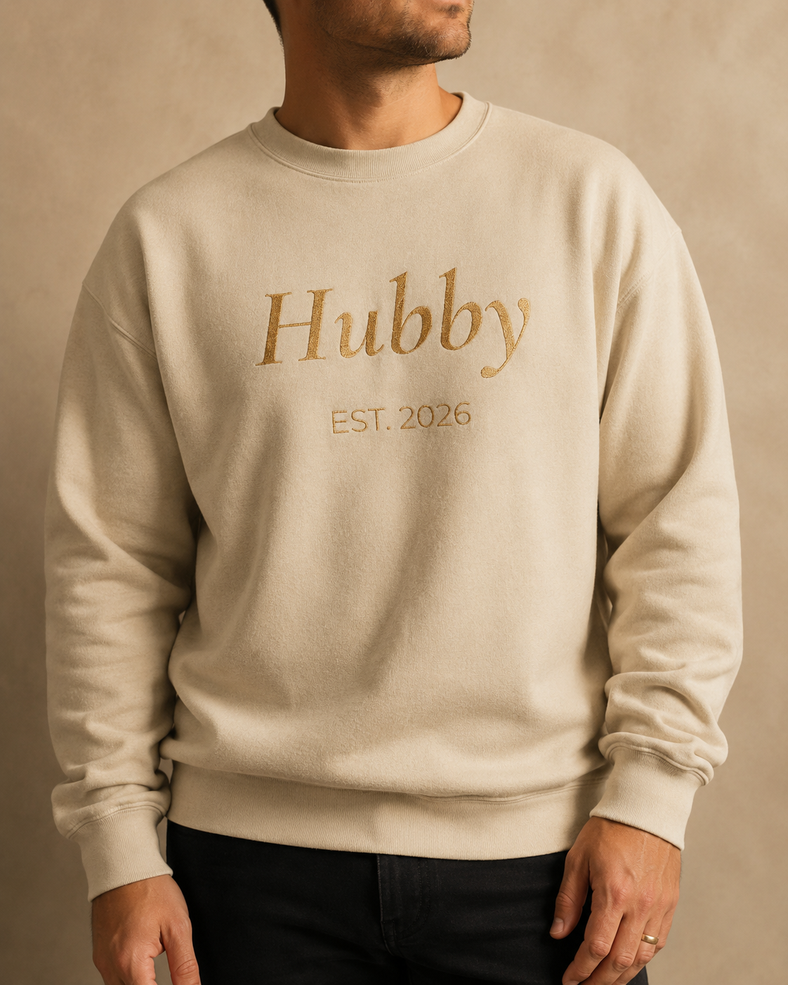 Hubby Est Sweatshirt