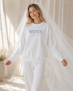 Grey Wifey Est Sweatshirt