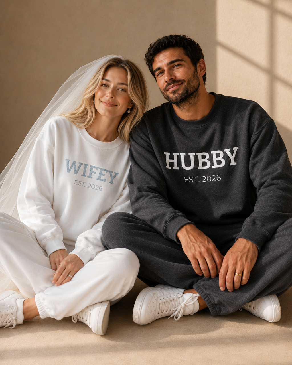 Grey Hubby Est Sweatshirt