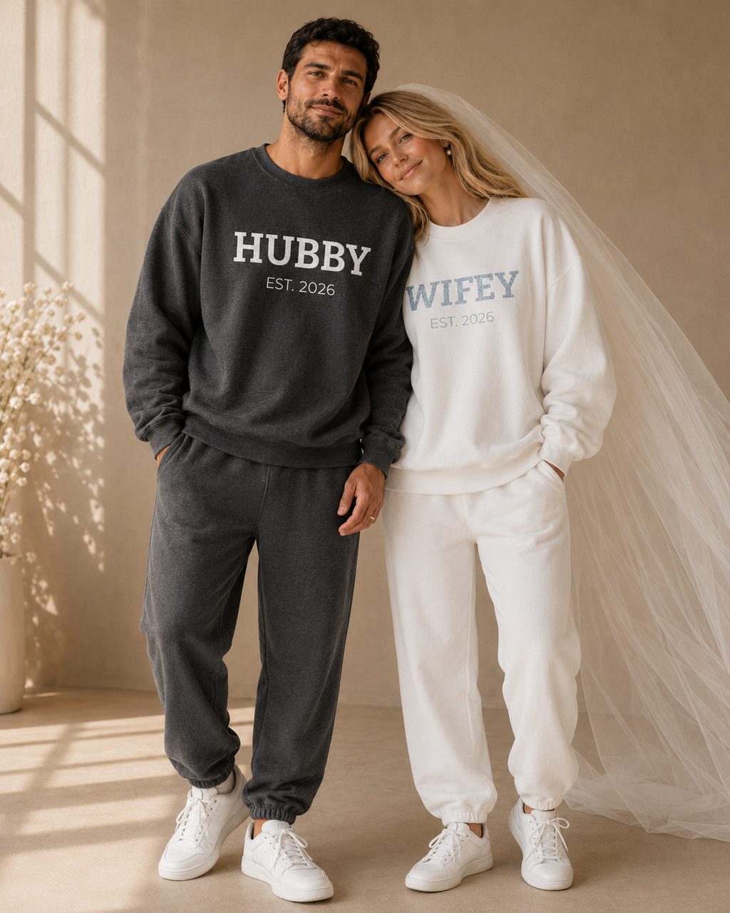 Grey Hubby Est Sweatshirt