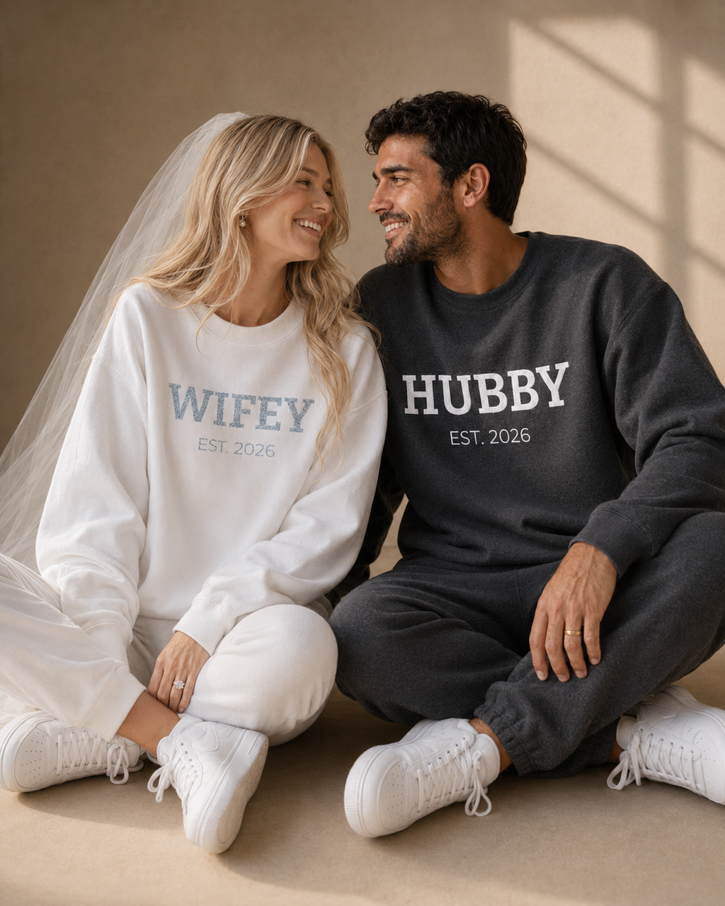 Grey Wifey Est Sweatshirt