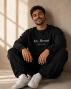 White Mr Est Sweatshirt