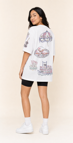 NOLA Bride Doodles T-shirt