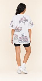NOLA Bride Doodles T-shirt