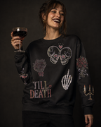 Spooky Bride Doodles Sweatshirt