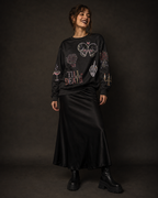 Spooky Bride Doodles Sweatshirt