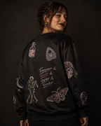 Spooky Bride Doodles Sweatshirt