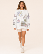 NOLA Bride Doodles Sweatshirt