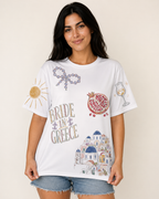 Greece Bride Doodles T-shirt
