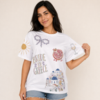 Greece Bride Doodles T-shirt