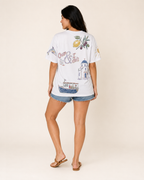 Greece Bride Doodles T-shirt
