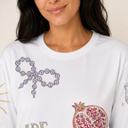 Greece Bride Doodles T-shirt