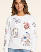 Greece Bride Doodles Sweatshirt