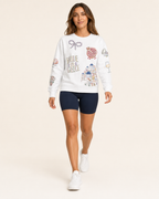 Greece Bride Doodles Sweatshirt