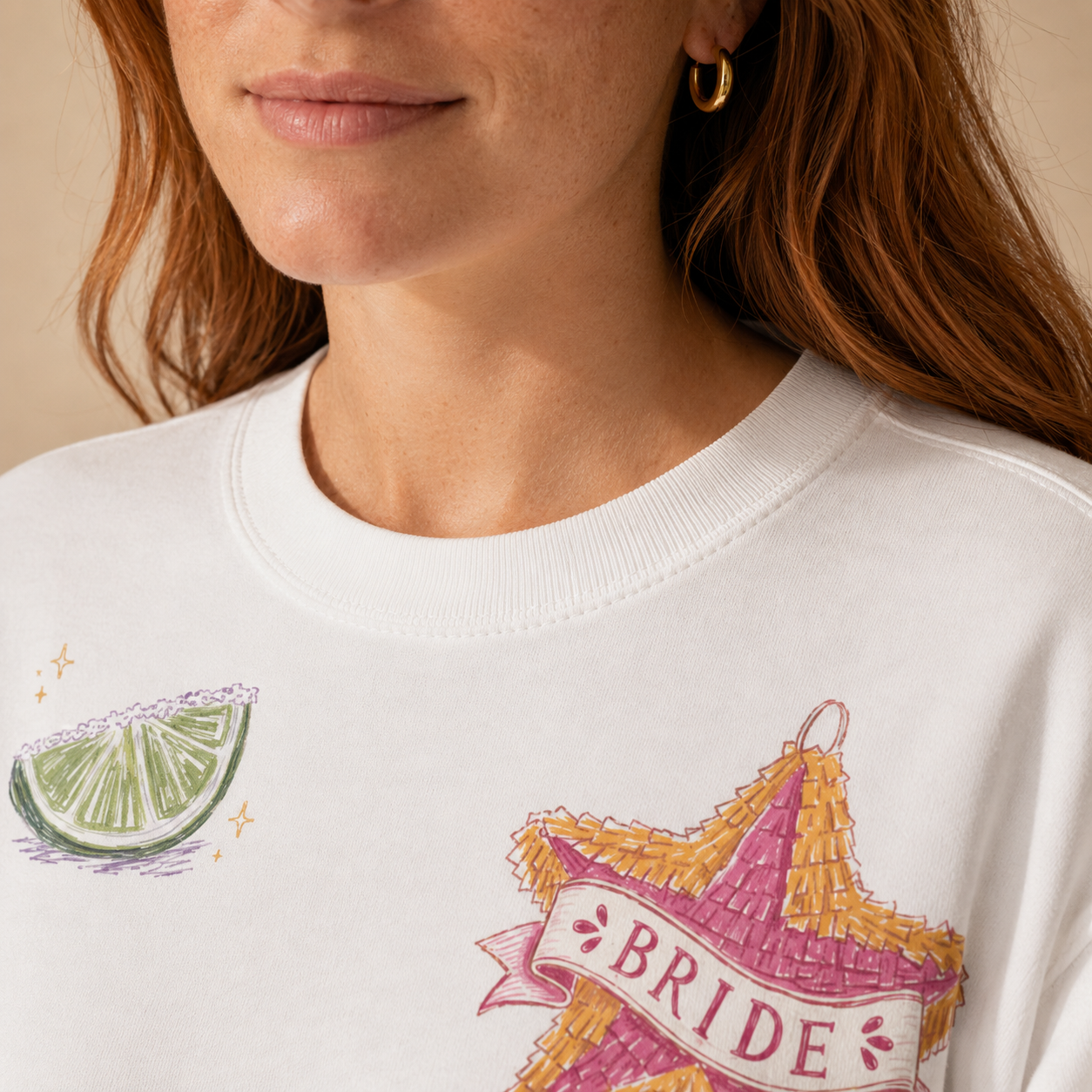 Mexico Bride Doodles Sweatshirt