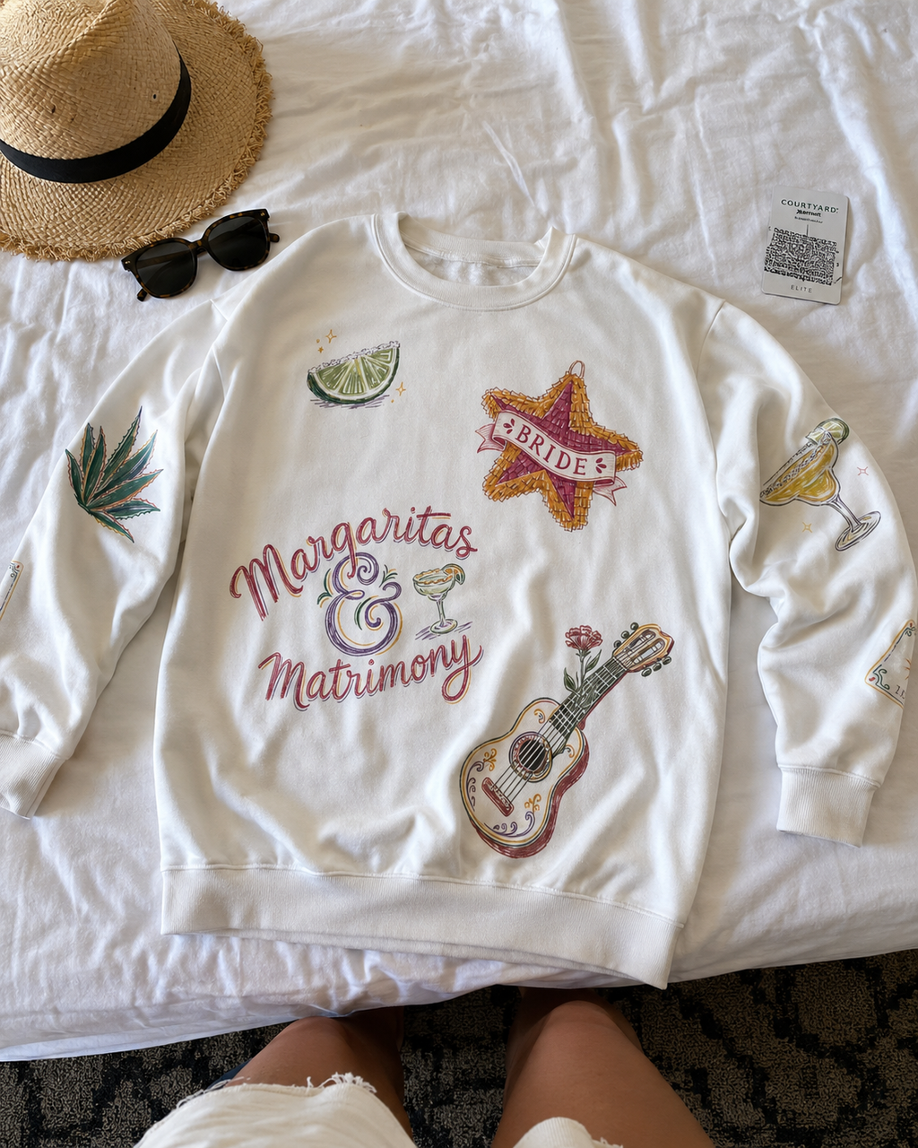 Mexico Bride Doodles Sweatshirt
