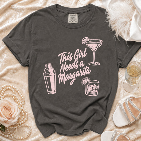Margarita Girl T-Shirt in Pepper