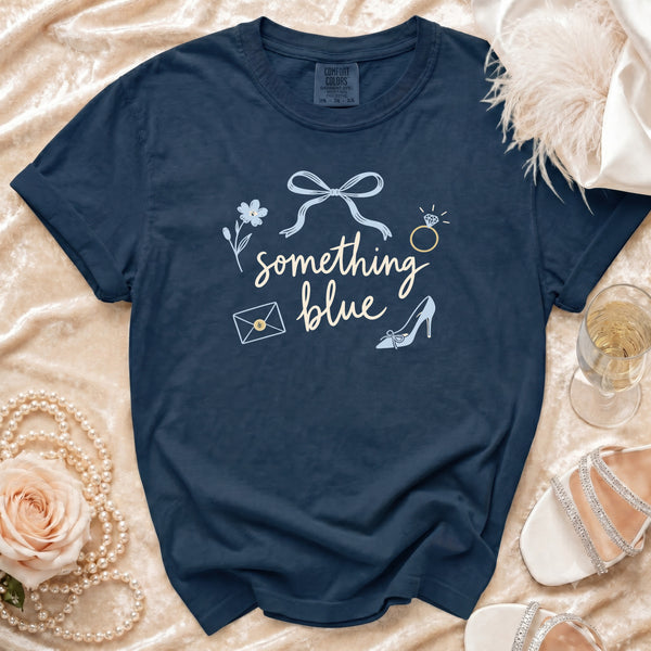 Something Blue T-shirt in True Navy