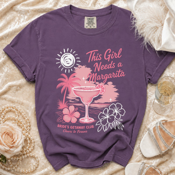Margarita Bride T-Shirt in Grape