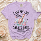 Last Splash Che! Sarah's Bach Malibu, CA Summer 2026 t-shirt.