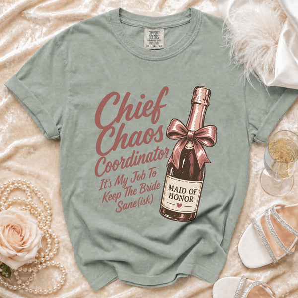 Chief Chaos Coordinator T-Shirt in Bay